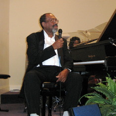 Daddy @ Piano at 70th year birthday celebration in SDA church in TN