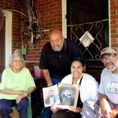 Geneology Family history_Cousin Dimples, Uncle Billy, JJ & Daddy(RDT Jr)
