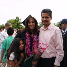 Lisas Grad pic, Tony & Daddy
