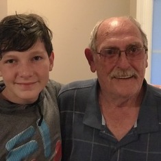 Tristan and Pawpaw