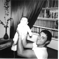 Robert and baby Isabelle.