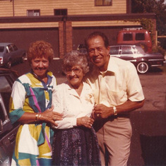 With Grandma and Shirley