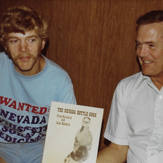 Publishing Fred Holabird's "The Nevada Bottle Book" in Reno the early 1980s