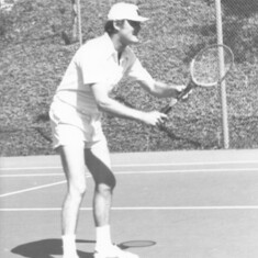 Tennis love L.A. 1977