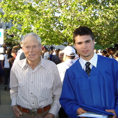 Grandson Jason's high school graduation 2008