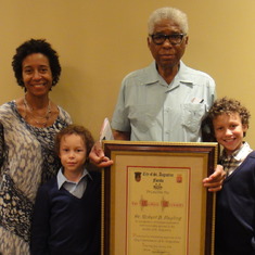 Receiving Order of La Florida, St Augustine's highest honor