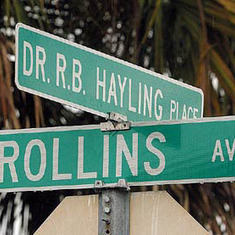 dr. hayling street sign