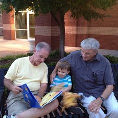 Bob with SIL Spencer & Great-grandson Gavin
