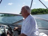 Dad on his houseboat in the Mississippi. He loved showing people the world he loved 