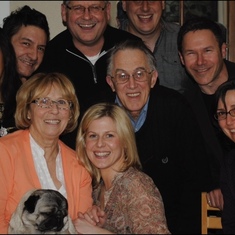 A surprise birthday party for Bob in Vancouver with family and friends (2014)