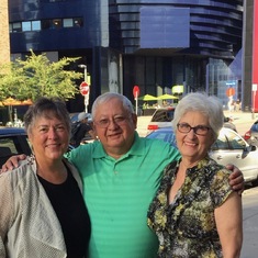 Judy, Bob & Claudia at the Guthrie in Minneapolis