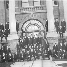 Alpha Epsilon Sigma Society year photo 1964