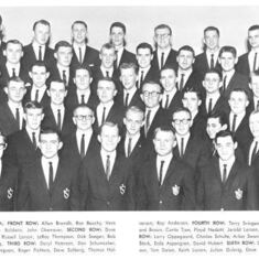 Alpha Epsilon Sigma Society year photo 1963
