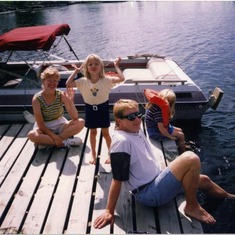 Boating was always fun!