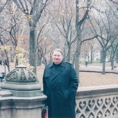 at Central Park in New York City