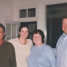 with Pat, Jennifer and Rodney Sheldon in Charleston, SC - 2000