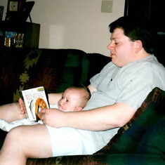 Reading to Ethan