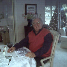 Bob at Christmas dinner