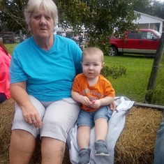 Your beautiful wife and youngest grandson.. I wish you could have met him