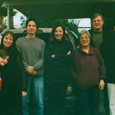 2002 Rob, Chandler, Mary, Jim, Netta, Joanie, Keith, Robert