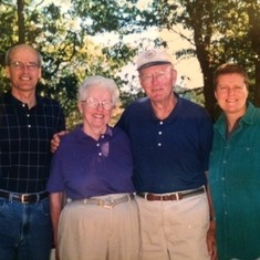 Dick, Ellen, Bob, Maureen Cape Cod 1999