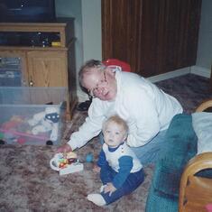 Pappy and Devin_2001 ish