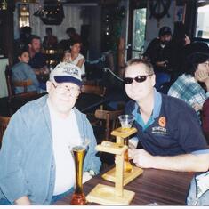 Pappy and Jay Happy Hour back in the day !