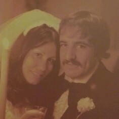 Our Wedding on November 3, 1973
