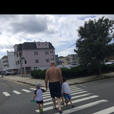 taking the babies to the beach! 