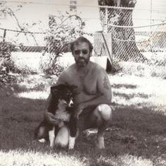 Dad & his dog