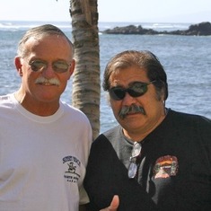 Molokai 2007 Bob and Paul Hogle