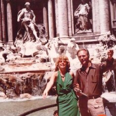 Trevi Fountain, Rome, 1983