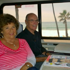 Amtrak trip up the California coast 