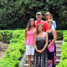 Robert with Sisters: Tammy, Laura, Tracy and Debbi 6/2015