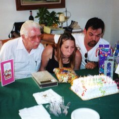 July 2001 Birthdays- Grandpa Neeman, Nicole Dority and Rob.  Dad look after Rob up there or vice-versa!!!  Miss you both!