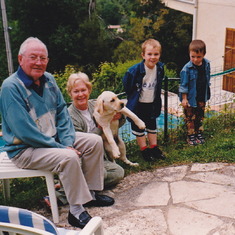 diana and bob at Eikland 1998