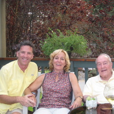 Ron, Shelley and Bob in August 2012