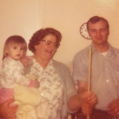 Dad, Grandma Berger, Kim