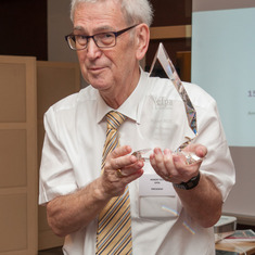 2015 July Robert receiving EFPA award