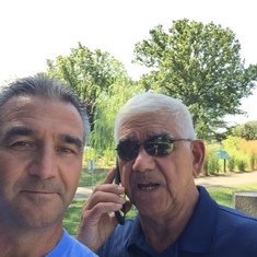 Good talking to you and “thanks for calling.” Or “Thanks for the call.” He ended most of his phone calls this way! Dad’s Birthday, Proksa Park, August 3, 2019!