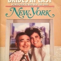 New York Magazine 8/3/87 Front Cover photo for story