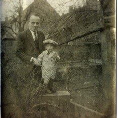 2. Robert & Father Feb. 1926