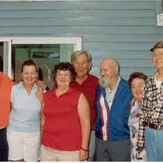 Family Gathering at Lisa or Charlie Browns Aug 20, 1988
