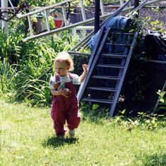 1995 Kristina in Garden