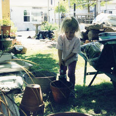 5/3/1998 Jennifer in Garden