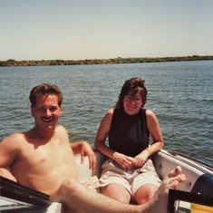 Rob& Linda on boat