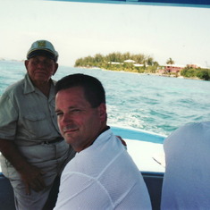 Rob & Jim in Bahamas