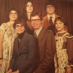 70s family photo