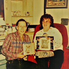 Bob & Myself   Christmas 1993