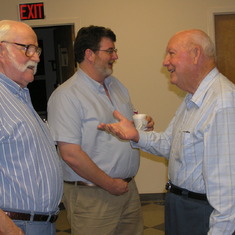 Bob, John Cartier, Dr. Floyd McDowell